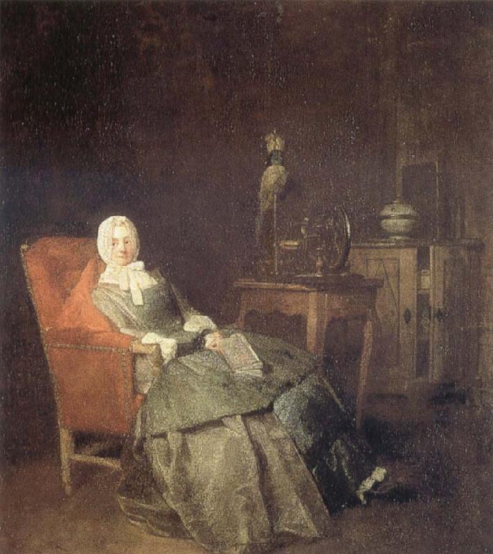Jean Baptiste Simeon Chardin The Pleasure of Domestic Life oil painting image